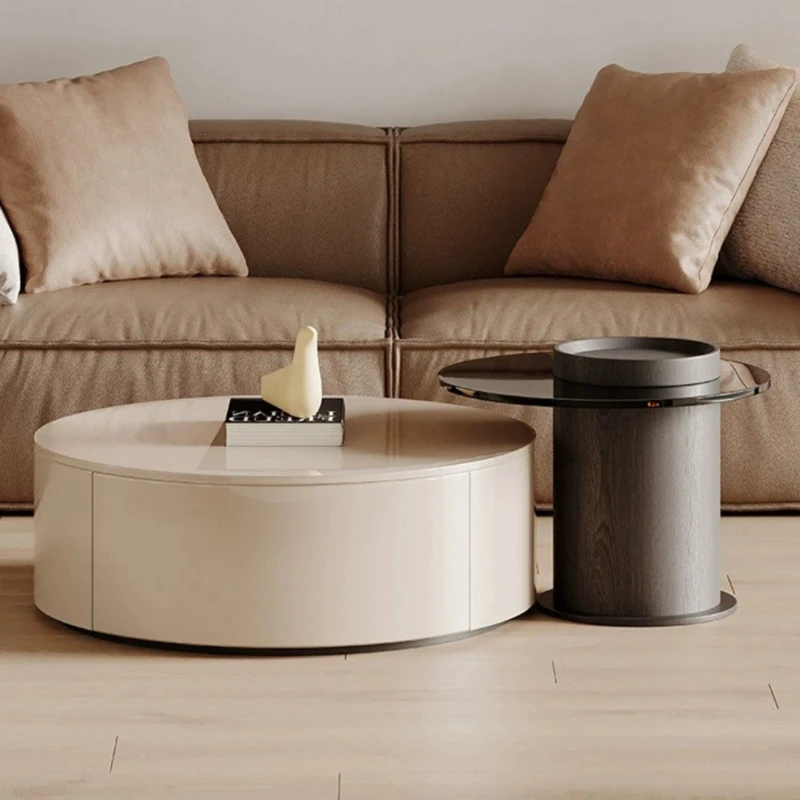 Large And Small Round Tea Table Combination Modern Light Luxury Home, Simple Style Living Room Toughened Glass Side Tea Table
Large And Small Round Tea Table Combination Modern Light Luxury Home, Simple Style Living Room Toughened Glass Side Tea Table