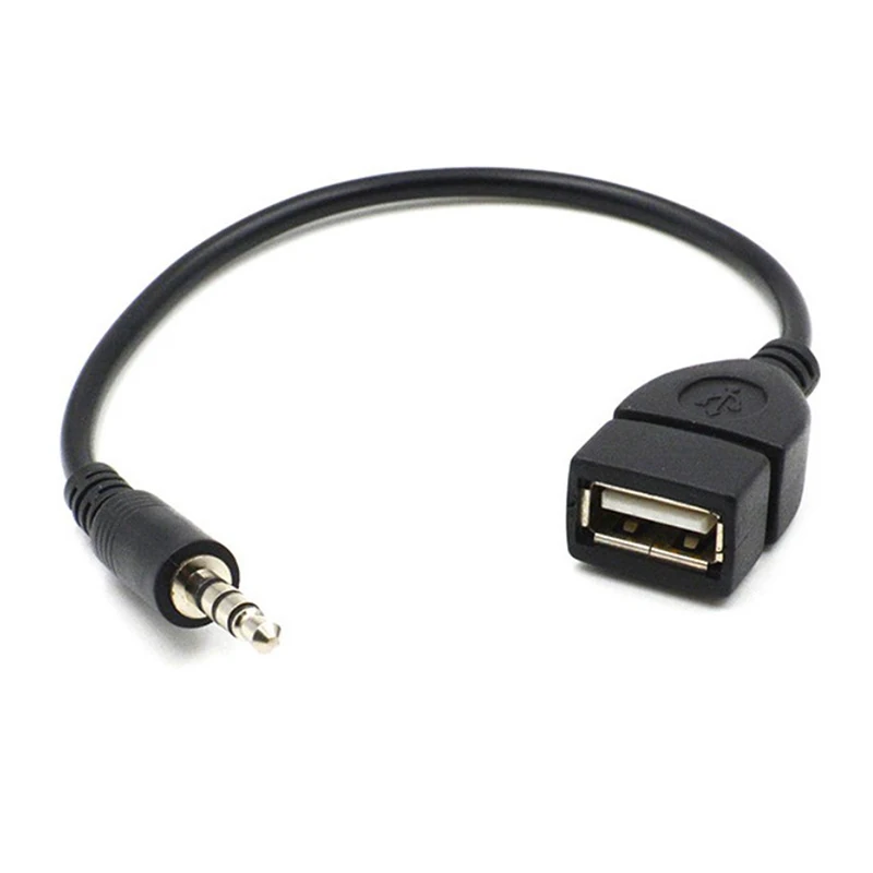 3.5mm USB AUX Audio Cable U Disk Connect Auto CD Player Vehicle Audio Wire Cable Adapter Interior Accessories
3.5mm USB AUX Audio Cable U Disk Connect Auto CD Player Vehicle Audio Wire Cable Adapter Interior Accessories