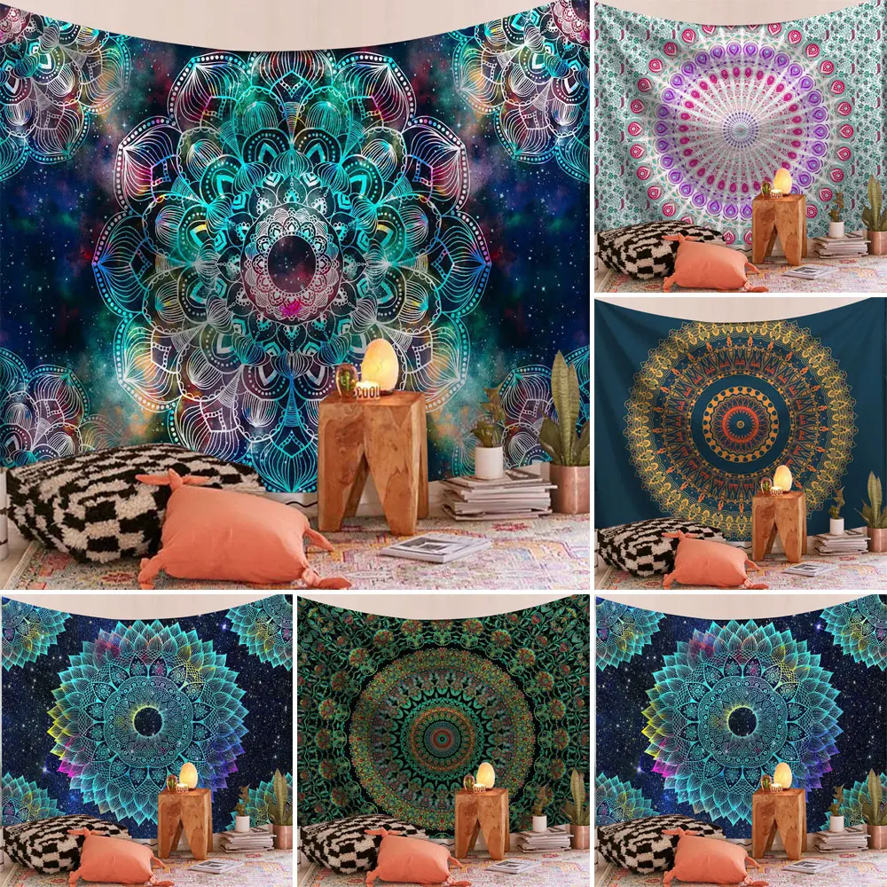 Bohemia Mandala Tapestry Panoramic Wall Hanging Background Cloth Retro Pattern Five Colors Suitable For All Seasons
Bohemia Mandala Tapestry Panoramic Wall Hanging Background Cloth Retro Pattern Five Colors Suitable For All Seasons