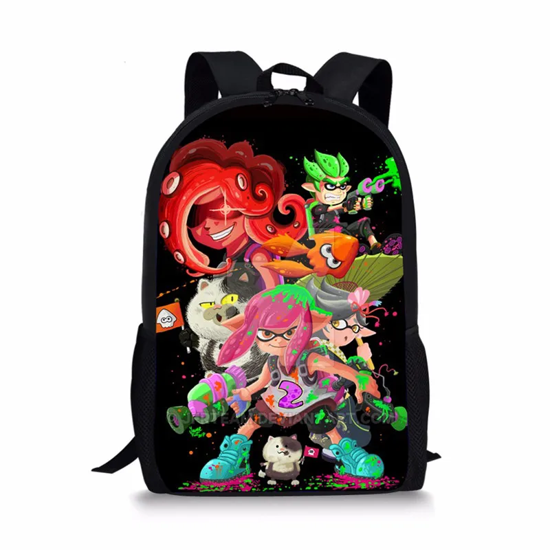 Harajuku Novelty Splatoon 2 Student School Bags Notebook Backpacks 3D Printed Oxford Waterproof Boys/Girls Trendy Travel Bags
Harajuku Novelty Splatoon 2 Student School Bags Notebook Backpacks 3D Printed Oxford Waterproof Boys/Girls Trendy Travel Bags