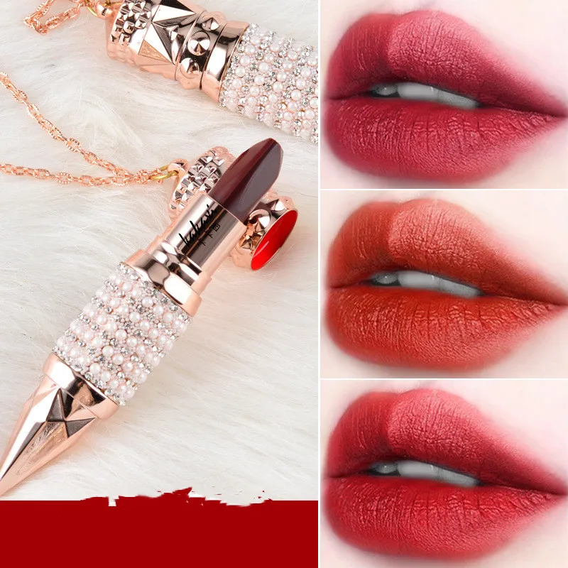 1Pcs Three Color Lipstick Queen Scepter 3 In 1 Long Lasting Lip Stick Moisturizing Waterproof Matte Lip Makeup
1Pcs Three Color Lipstick Queen Scepter 3 In 1 Long Lasting Lip Stick Moisturizing Waterproof Matte Lip Makeup