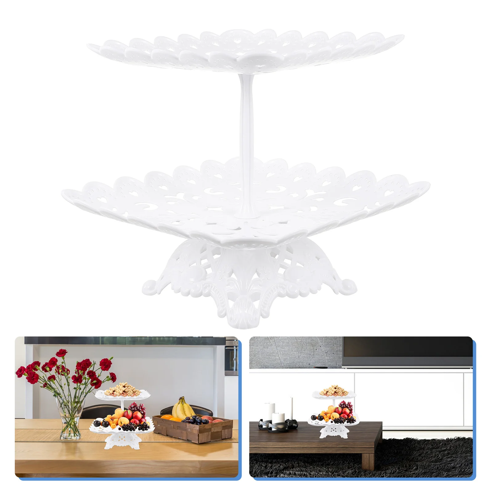 Cupcake Stand Display Tray Tower Dessert Wedding Serving Bread Tier Cake Rack Plastic Shelf Dish Fruit Party Stable Afternoon
Cupcake Stand Display Tray Tower Dessert Wedding Serving Bread Tier Cake Rack Plastic Shelf Dish Fruit Party Stable Afternoon
