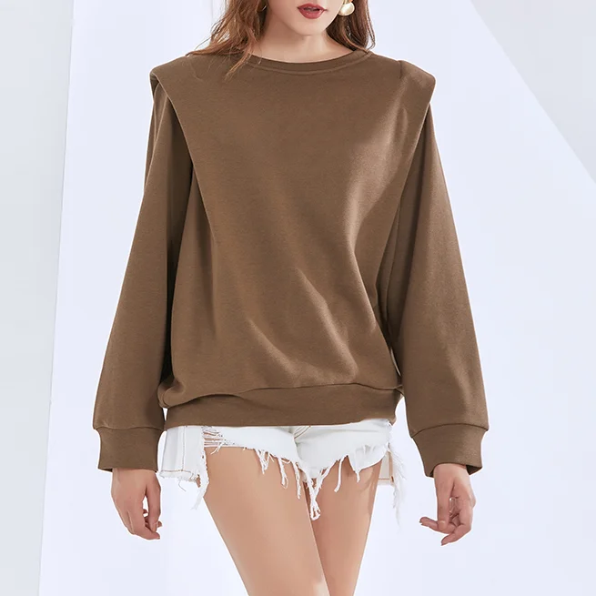 Minimalist Sweatshirt for Women O Neck Long Sleeve Knitting Pullovers Casual Sweatshirts Female 2021 Clothes Tide Sweatshirts
Minimalist Sweatshirt for Women O Neck Long Sleeve Knitting Pullovers Casual Sweatshirts Female 2021 Clothes Tide Sweatshirts