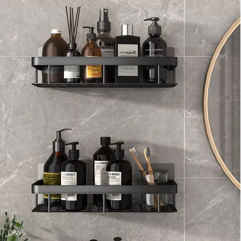 Shelves Wall Amount Shower Shelf Bathroom Organizer Cosmetic Shower Shelves Storage Holder Bathroom Accessories Set 
Shelves Wall Amount Shower Shelf Bathroom Organizer Cosmetic Shower Shelves Storage Holder Bathroom Accessories Set