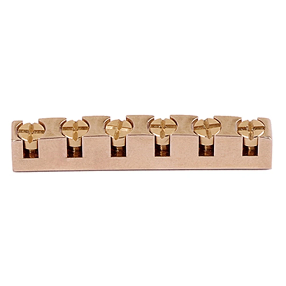 43mm Guitar Nut Height Adjustable Bell Brass Nuts Replacement for LP SG Style Guitar
43mm Guitar Nut Height Adjustable Bell Brass Nuts Replacement for LP SG Style Guitar