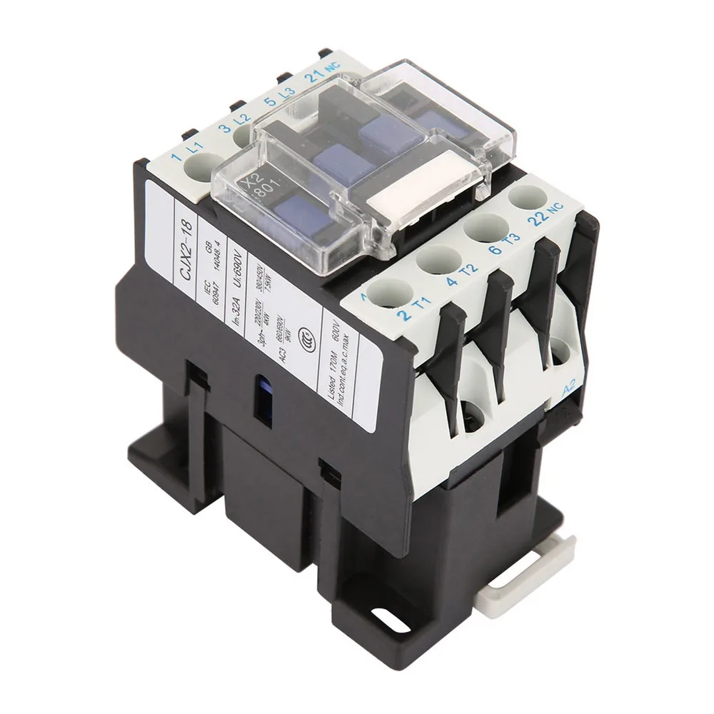 Stable Contactor 220V-240V 60Hz CJX2-1801 Electrical Appliance For Distribution For Power For Power Applications
Stable Contactor 220V-240V 60Hz CJX2-1801 Electrical Appliance For Distribution For Power For Power Applications