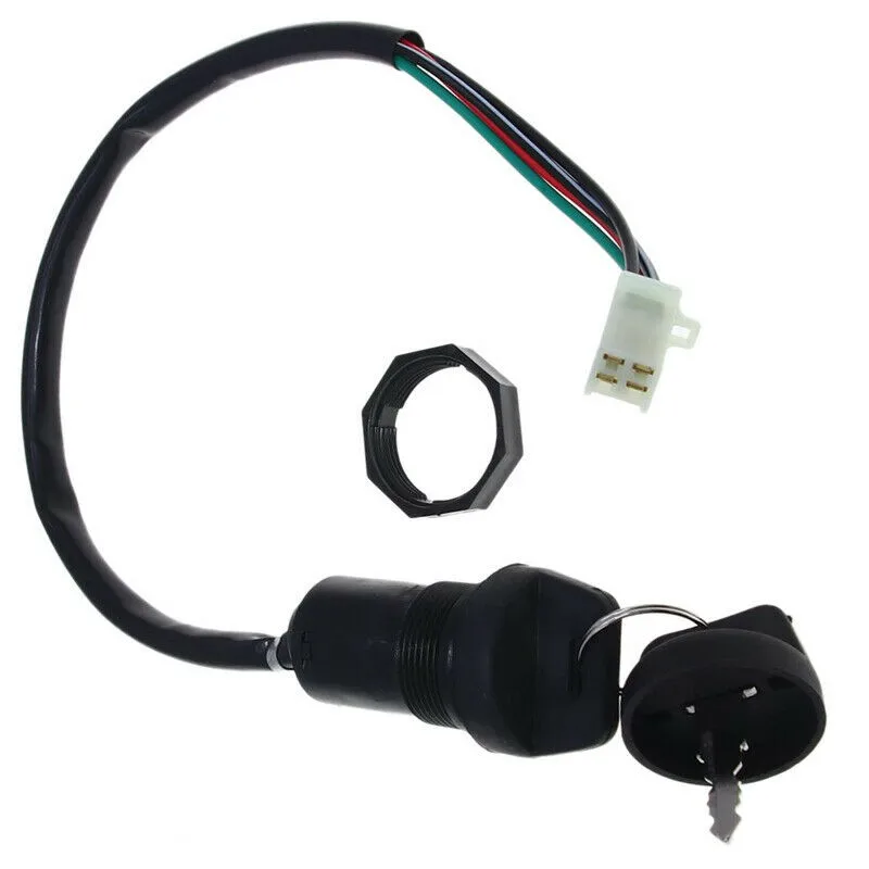 ATV Ignition Key Switch Universal 2 Wires Ignition Keys Start Switch Lock Key For ATV Go Kart Scooter Motorcycle Quad
ATV Ignition Key Switch Universal 2 Wires Ignition Keys Start Switch Lock Key For ATV Go Kart Scooter Motorcycle Quad