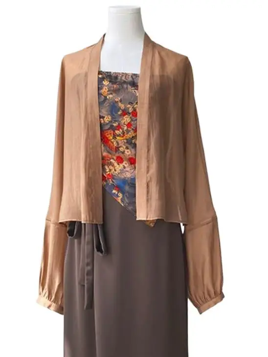 Spring New Rayon Wide Brimmed Cardigan For Female Hot Selling Long Sleeves Loose Lightweight Minimalist Solid Color Cozy Coats
Spring New Rayon Wide Brimmed Cardigan For Female Hot Selling Long Sleeves Loose Lightweight Minimalist Solid Color Cozy Coats