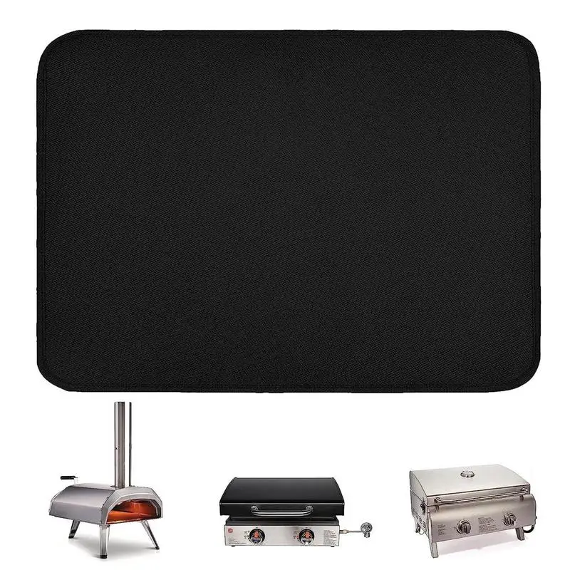 Grill Pad BBQ Silicone Square Mat Heat Resistant Waterproof Silicone Square Cooking Mats Barbecue Grilling Accessories For Patio
Grill Pad BBQ Silicone Square Mat Heat Resistant Waterproof Silicone Square Cooking Mats Barbecue Grilling Accessories For Patio