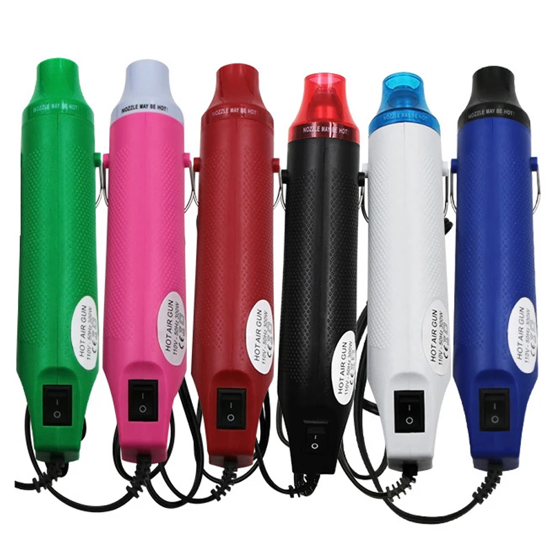 220V Mini Heat Gun Hot Air Gun DIY Soldering Temperature Blower Gun Electric Power Hot Dryer for Crafts Shrink Tubing Car Wrap
220V Mini Heat Gun Hot Air Gun DIY Soldering Temperature Blower Gun Electric Power Hot Dryer for Crafts Shrink Tubing Car Wrap