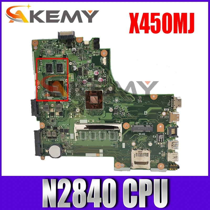 Материнская плата X450MJ N2840 CPU REV 2,0 для ASUS X450 X450M X450MD X450MJ X452M
Материнская плата X450MJ N2840 CPU REV 2,0 для ASUS X450 X450M X450MD X450MJ X452M