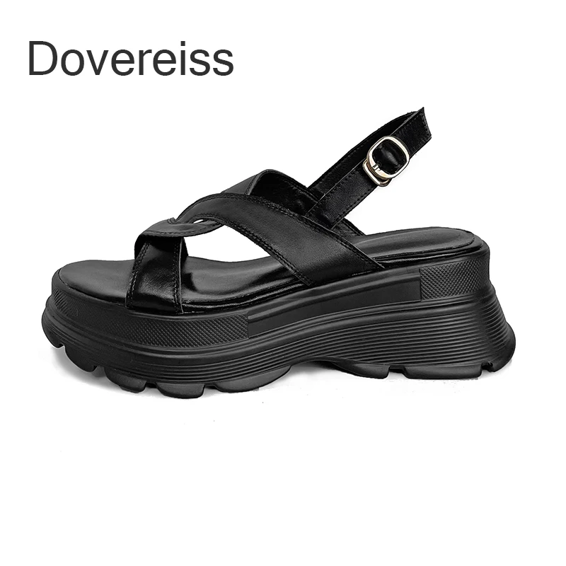 2022 Summer Women Fashion Sexy New Beige Genuine Leather Waterproof Platform 7CM Narrow Band Buckle Consice Sandals
2022 Summer Women Fashion Sexy New Beige Genuine Leather Waterproof Platform 7CM Narrow Band Buckle Consice Sandals