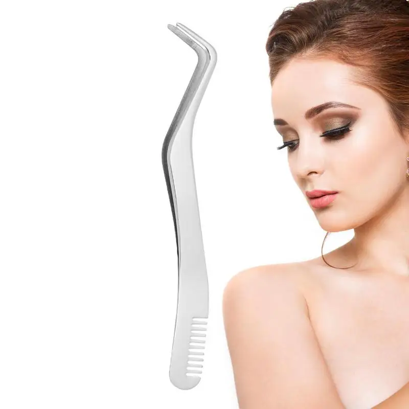Eyelash Applicator Tool Lashes Grafting Tweezers Eyelash Comb Tweezers Stainless Steel Lashes Extension Tweezers
Eyelash Applicator Tool Lashes Grafting Tweezers Eyelash Comb Tweezers Stainless Steel Lashes Extension Tweezers