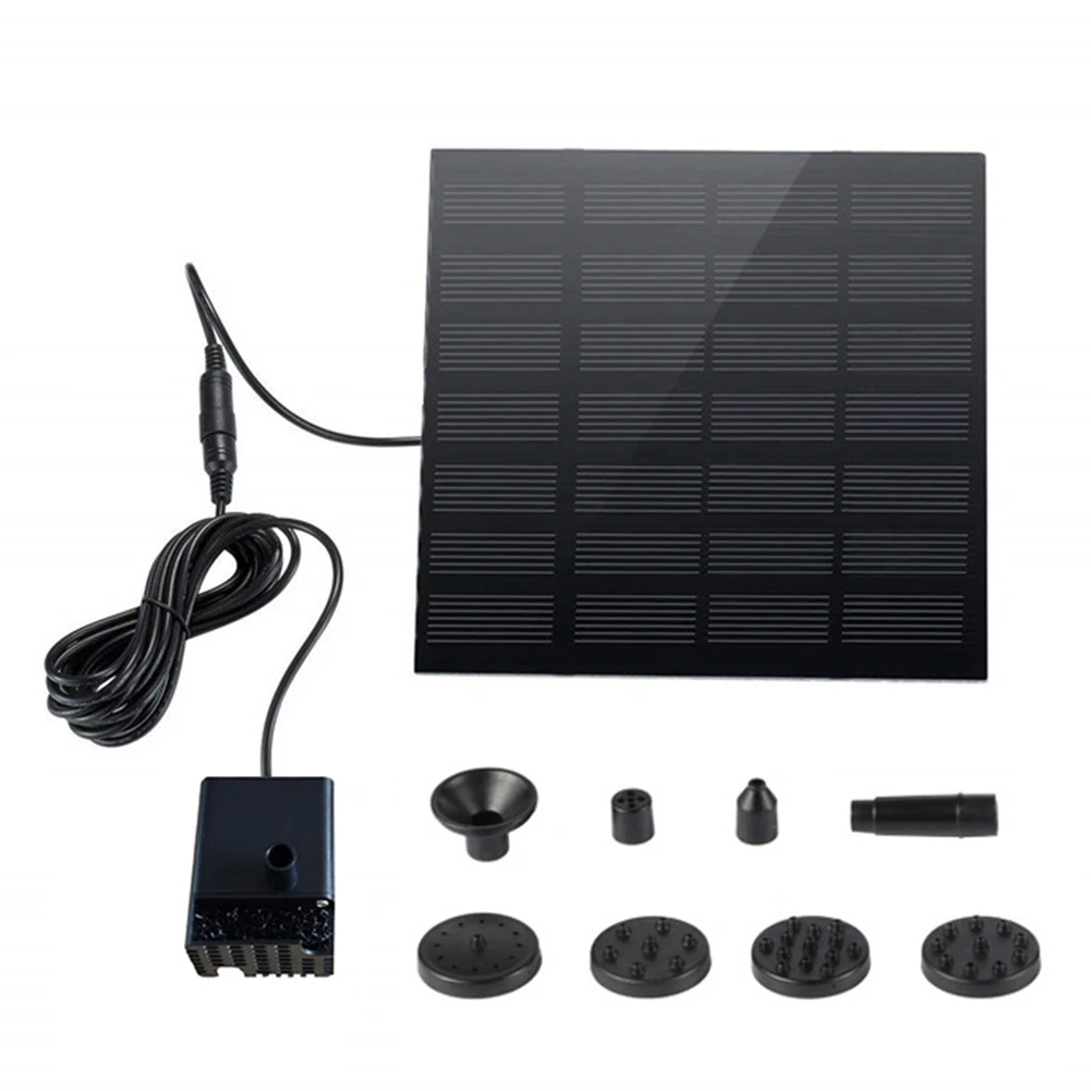 Outdoor Solar Fountain Pump Outdoor Water Fountain With 6 Nozzles Solar Powered Fountain For Ponds Fish Tanks Garden Bird Bath
Outdoor Solar Fountain Pump Outdoor Water Fountain With 6 Nozzles Solar Powered Fountain For Ponds Fish Tanks Garden Bird Bath