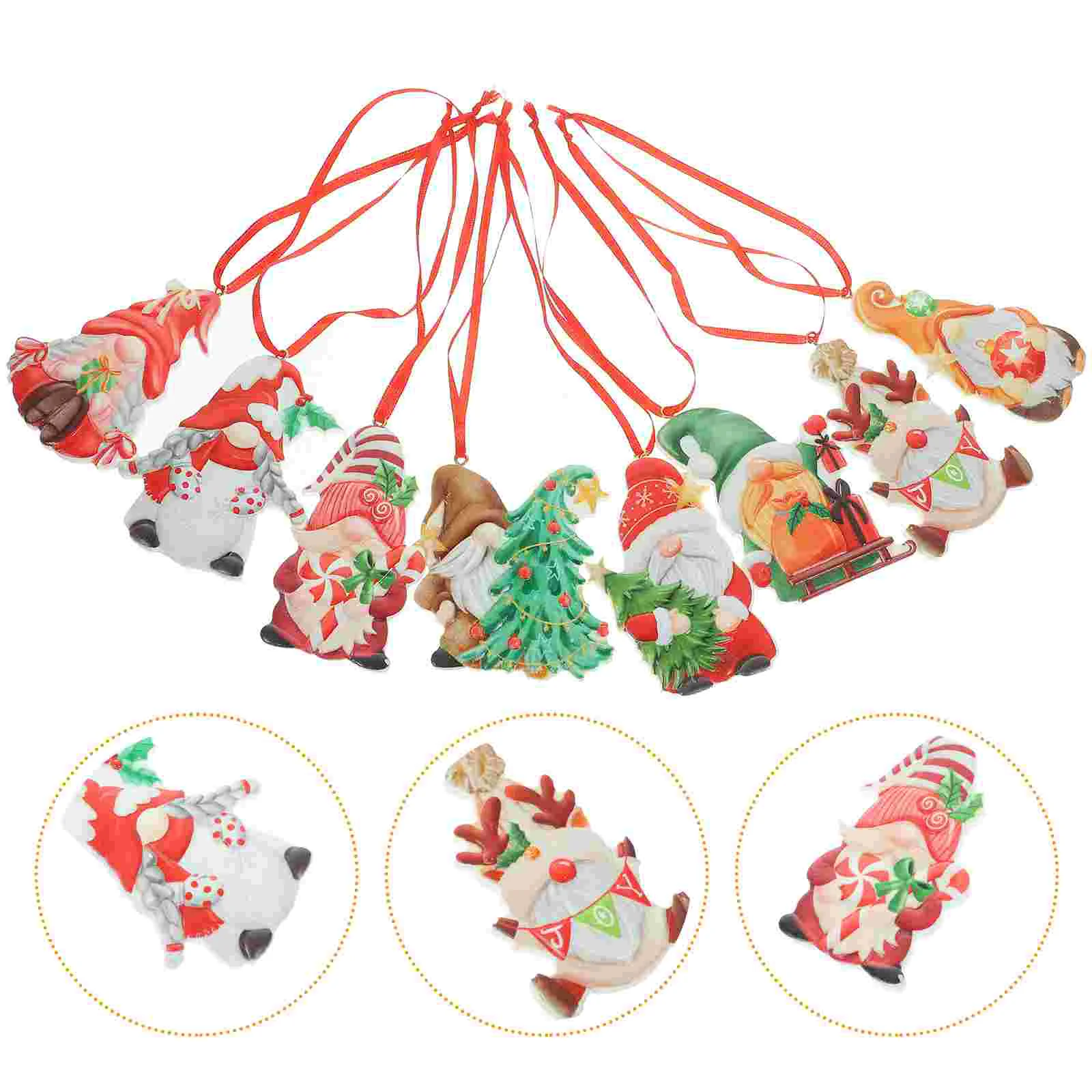 8Pcs Christmas Hanging Gnome Ornaments Resin Gnomes Christmas Tree Hanging Gnome Decorations
8Pcs Christmas Hanging Gnome Ornaments Resin Gnomes Christmas Tree Hanging Gnome Decorations