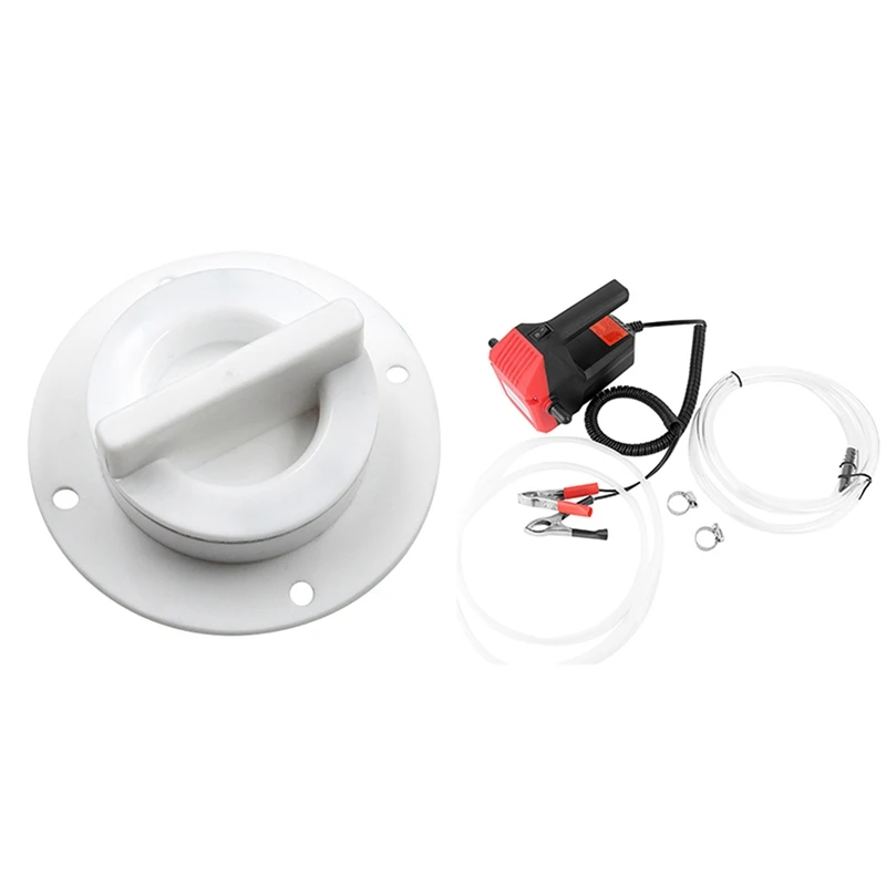 Water Valve Deck Drain Scupper Drain & 12V 60W Oil Fluid Oil Sump Extractor Electric Engine Oil Self-Priming Pump
Water Valve Deck Drain Scupper Drain & 12V 60W Oil Fluid Oil Sump Extractor Electric Engine Oil Self-Priming Pump