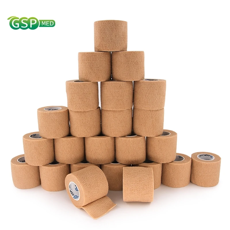 50PCS Cohesive Elastoplast Bandage Stretch Wrap Wounds Wrist Dressing Grips Self-adhesive Tattoo Grip Colorful Elastic Band Bulk
50PCS Cohesive Elastoplast Bandage Stretch Wrap Wounds Wrist Dressing Grips Self-adhesive Tattoo Grip Colorful Elastic Band Bulk