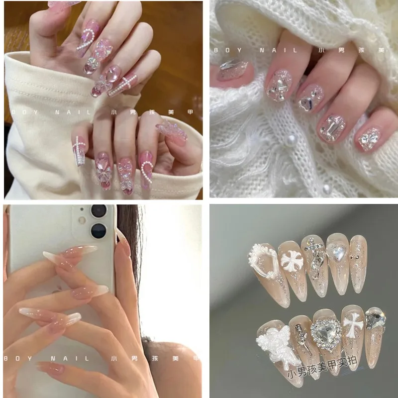 24 Style Girls 3D Diy Handmade Nail Patches Female Manicure Anime Girls Pink Butterfly Cat Finger Makeup Accessories Gifts Toys
24 Style Girls 3D Diy Handmade Nail Patches Female Manicure Anime Girls Pink Butterfly Cat Finger Makeup Accessories Gifts Toys