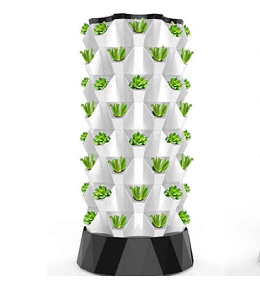 

Indoor Pineapple Vertical Hydroponic System 8 Layers 64 Plant Site Aeroponics Growing Planter Soilless Planting
