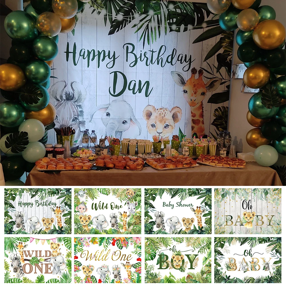 Jungle Green Forest Happy Birthday Background Photography Woodland Safari Party Backdrop Newborn Animals Baby Shower Photo Shoot
Jungle Green Forest Happy Birthday Background Photography Woodland Safari Party Backdrop Newborn Animals Baby Shower Photo Shoot