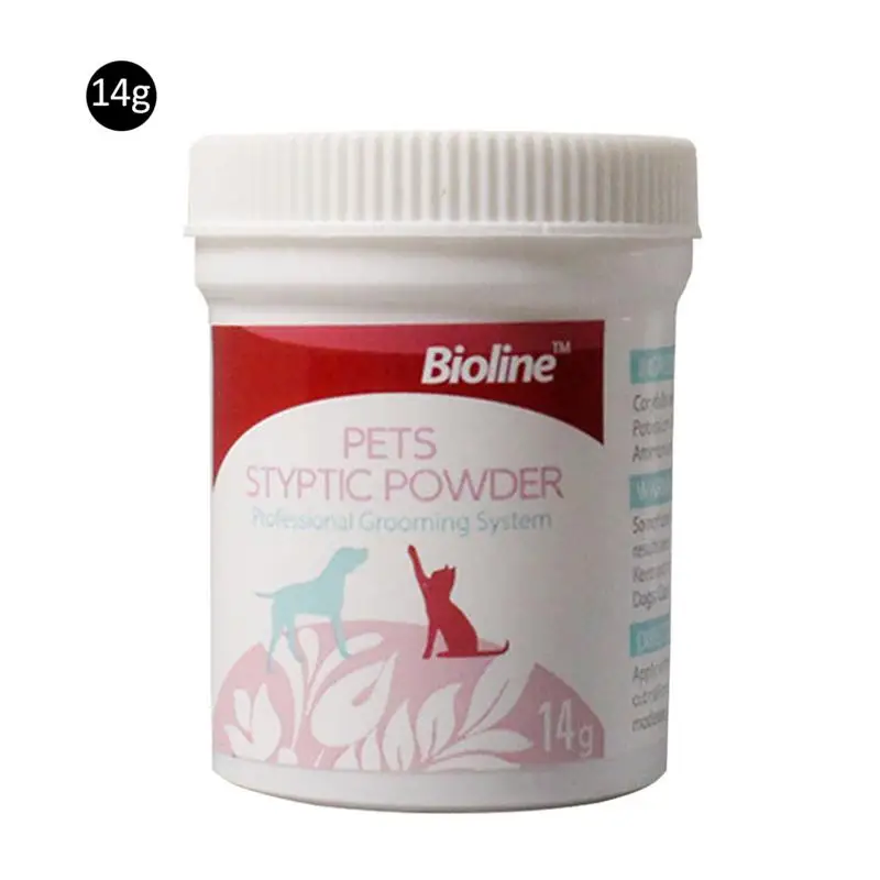 Pets Styptic Powder Bleeding Stop Powder Safe For Dogs Cats Pet Puppy Blood Stopper Pet Dog Home Profession Aids Supplies 14g
Pets Styptic Powder Bleeding Stop Powder Safe For Dogs Cats Pet Puppy Blood Stopper Pet Dog Home Profession Aids Supplies 14g