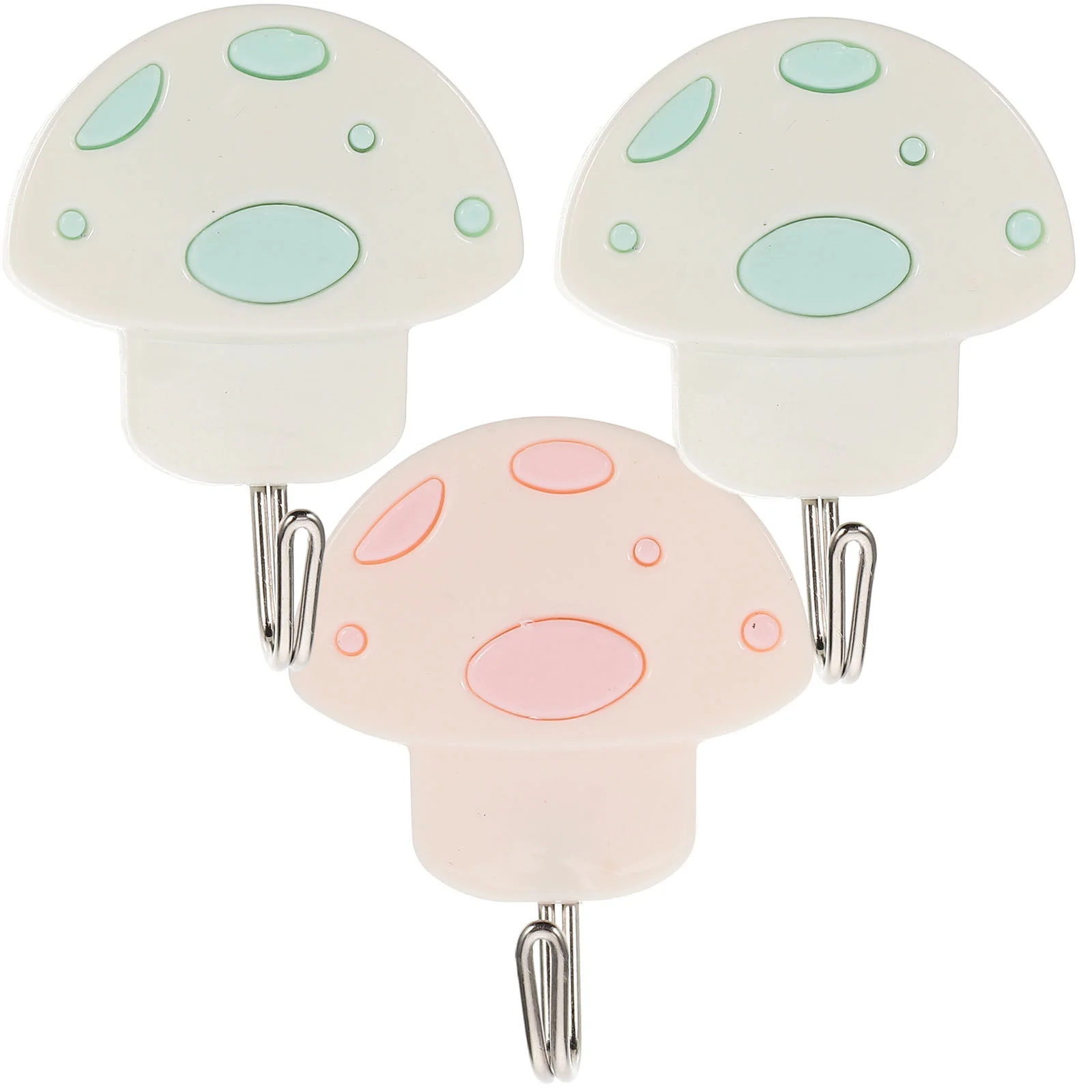 3 Pcs Pot Rack Decorative Hook Adhesive Wall Hooks Purse Kids Without Mushroom Hangers Child Coats
3 Pcs Pot Rack Decorative Hook Adhesive Wall Hooks Purse Kids Without Mushroom Hangers Child Coats