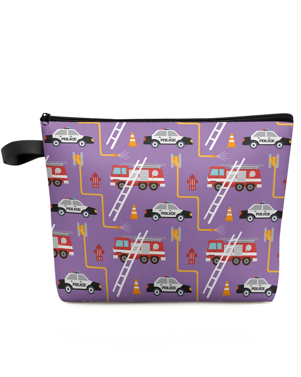 Toy Police Cars Fire Trucks Transportation Vehicles Makeup Bag Pouch Women Cosmetic Bags Organizer Storage Pencil Case
Toy Police Cars Fire Trucks Transportation Vehicles Makeup Bag Pouch Women Cosmetic Bags Organizer Storage Pencil Case