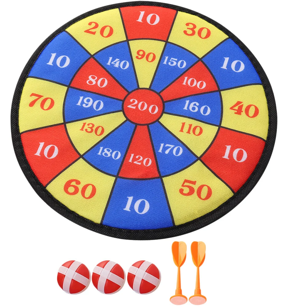 1 Set/5pcs Self-adhesive Dartboard Toy Set Outdoor Indoor Sports Tool Target Toy for Kids Children (1pc Dart Target +
1 Set/5pcs Self-adhesive Dartboard Toy Set Outdoor Indoor Sports Tool Target Toy for Kids Children (1pc Dart Target +