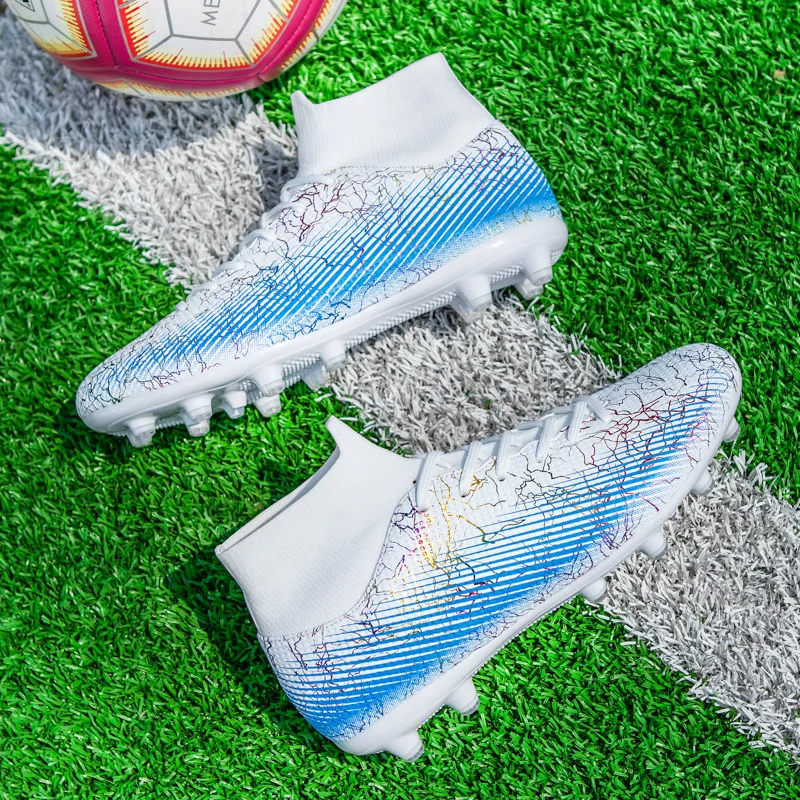 Anti-slip Football Shoes Lightweight Breathable Comfortable Outdoor Futsal Shoes Breathable Anti-slip Men's Training Sneakers
Anti-slip Football Shoes Lightweight Breathable Comfortable Outdoor Futsal Shoes Breathable Anti-slip Men's Training Sneakers