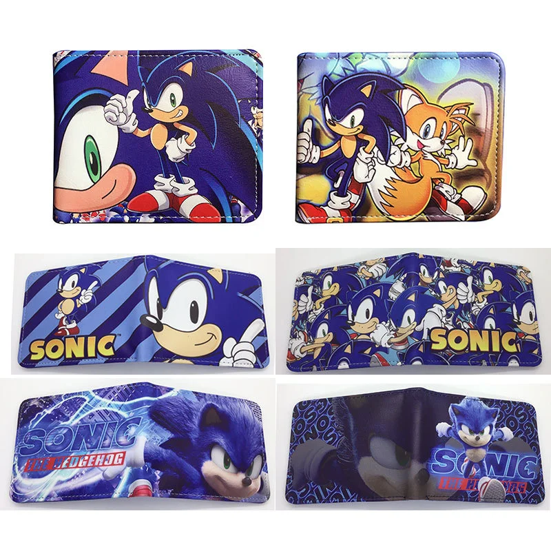 New Cartoon Wallet Sonic The Hedgehog Surrounding High-value Creative Fashion Simple Short Wallet PU Leather Wallet Coin Purse
New Cartoon Wallet Sonic The Hedgehog Surrounding High-value Creative Fashion Simple Short Wallet PU Leather Wallet Coin Purse
