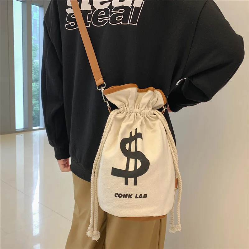 US Dollar Print Cotton Canvas Backpack 2023 Winter Popular Men Women Backpack Lightweight String Foldable Backpack Leisure Bag
US Dollar Print Cotton Canvas Backpack 2023 Winter Popular Men Women Backpack Lightweight String Foldable Backpack Leisure Bag