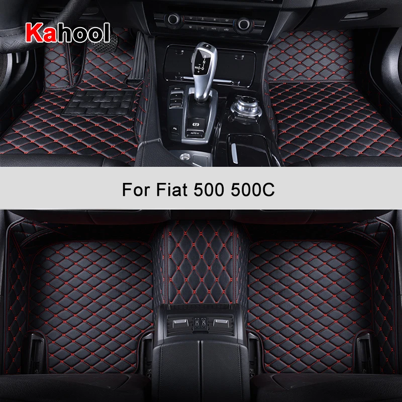 Напольные коврики KAHOOL на заказ для Fiat 500 500C, автомобильные аксессуары, напольные коврики
Напольные коврики KAHOOL на заказ для Fiat 500 500C, автомобильные аксессуары, напольные коврики