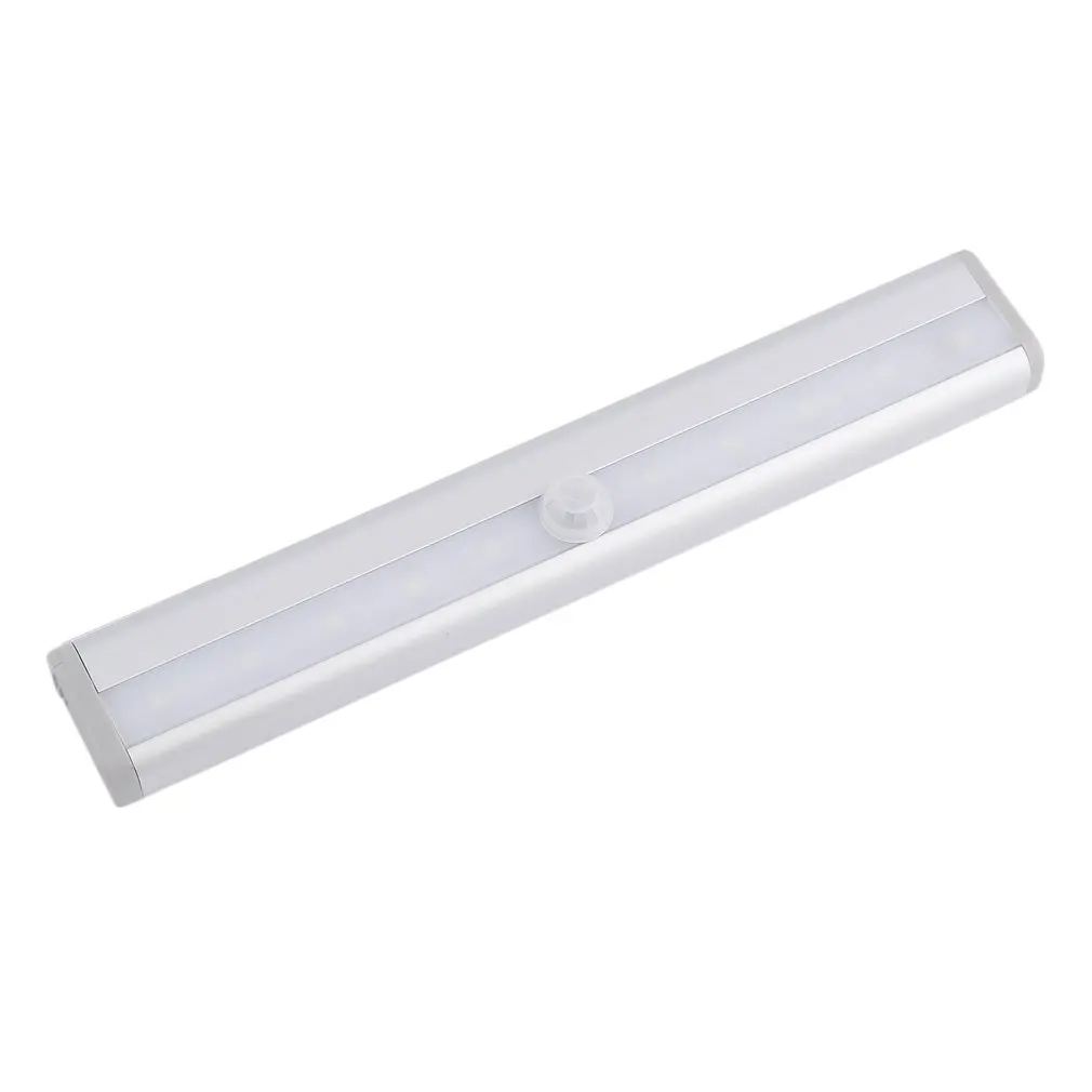 PIR Under Cabinet Light Motion Sensor Closet Lights Wireless Magnetic Stick-on Cordless 10 LED Night Light Bar
PIR Under Cabinet Light Motion Sensor Closet Lights Wireless Magnetic Stick-on Cordless 10 LED Night Light Bar
