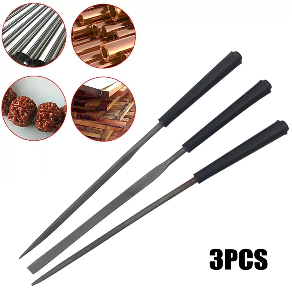 3pcs 3mm Shank Diamond Neddle Files Flat Triangle Round For Steel Glass Tile Stone Metal Wood Plastic Woodworking Manual Tool
3pcs 3mm Shank Diamond Neddle Files Flat Triangle Round For Steel Glass Tile Stone Metal Wood Plastic Woodworking Manual Tool