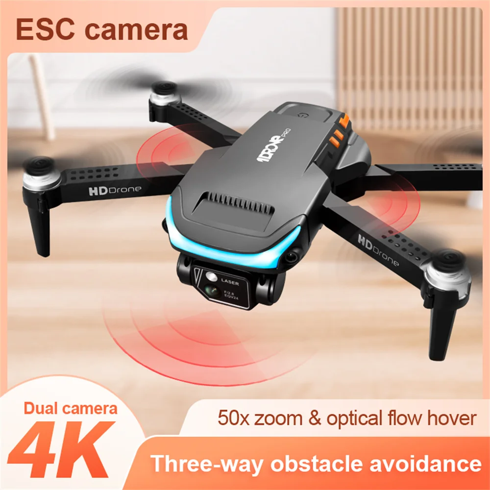 Z888 Quadcopter Drone Optical Flow Localization 4K High Definition Aerial Photography Dual Cameras Obstacle Avoidance RC UAV New
Z888 Quadcopter Drone Optical Flow Localization 4K High Definition Aerial Photography Dual Cameras Obstacle Avoidance RC UAV New