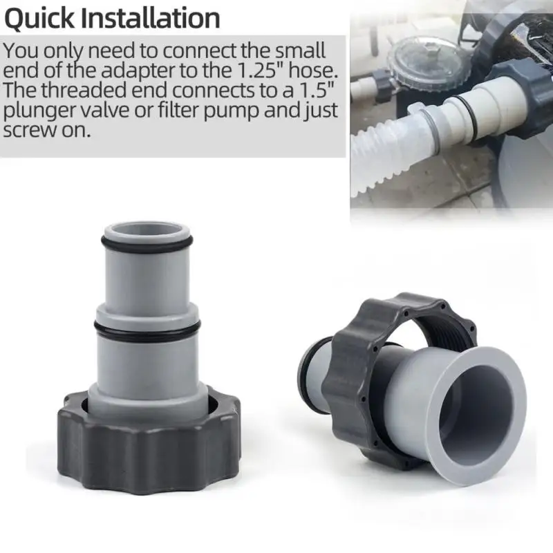Pool Hose Adapter With Collar For Threaded Connection Pumps Swimming Pool Parts Replacement Maintenance Accessories
Pool Hose Adapter With Collar For Threaded Connection Pumps Swimming Pool Parts Replacement Maintenance Accessories