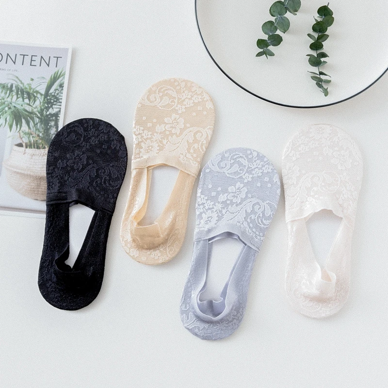 4 Pair/Lot 2022 New Fashion Women Girls Summer Socks Style Lace Flower Short Sock Antiskid Invisible Ankle Socks
4 Pair/Lot 2022 New Fashion Women Girls Summer Socks Style Lace Flower Short Sock Antiskid Invisible Ankle Socks