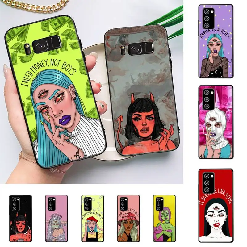 Aesthetic Devil Woman Bad girl Painted Phone Case For Samsung Galaxy Note 10Pro Note 20ultra cover for note20 note10lite M30S
Aesthetic Devil Woman Bad girl Painted Phone Case For Samsung Galaxy Note 10Pro Note 20ultra cover for note20 note10lite M30S