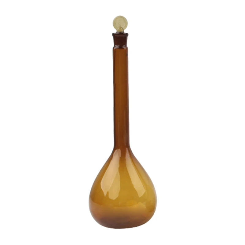 co231 White/Brown Volumetric Flask for Laboratory School Project Falt Bottom Glassware
co231 White/Brown Volumetric Flask for Laboratory School Project Falt Bottom Glassware