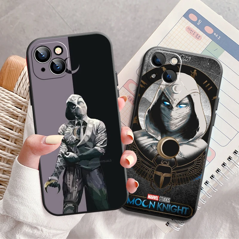 Marvel Logo Moon Knight Phone Case For iPhone X XS XR XS Max 11 11 Pro 12 12 Pro Max For iPhone 12 13 Mini Black Silicone Cover
Marvel Logo Moon Knight Phone Case For iPhone X XS XR XS Max 11 11 Pro 12 12 Pro Max For iPhone 12 13 Mini Black Silicone Cover