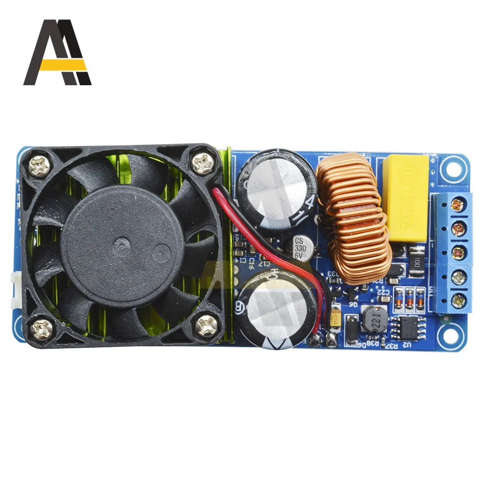 HIFI Power IRS2092S 500W Mono Channel Digital Power Amplifier Board 20Hz-20KHz Class D Stage power amplifier board
HIFI Power IRS2092S 500W Mono Channel Digital Power Amplifier Board 20Hz-20KHz Class D Stage power amplifier board