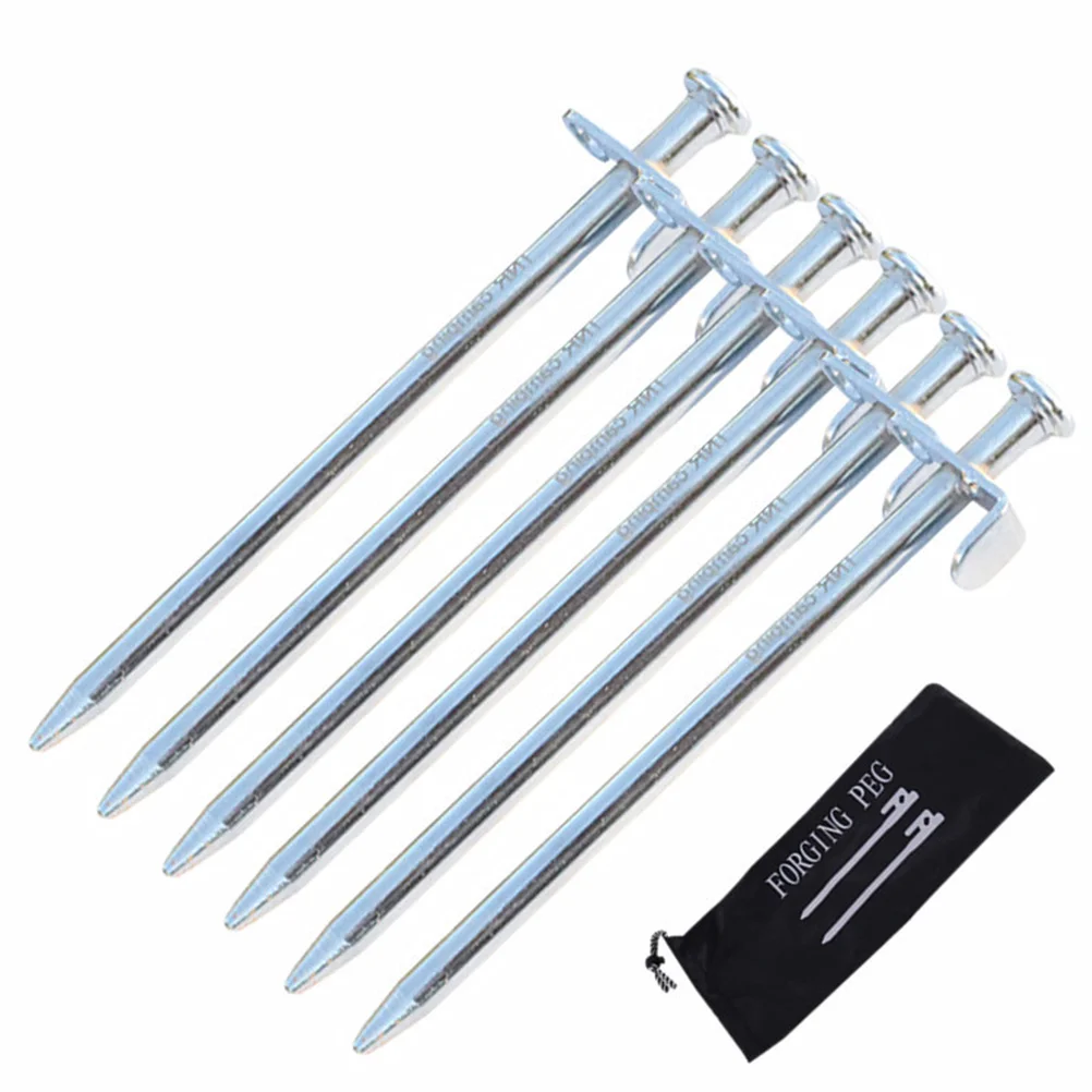 8pcs Heavy Duty Tent Stakes Peg Aluminum Alloy Canopy Nail Pegs for Outdoor Camping Hiking Trip Backpacking with 4pcs
8pcs Heavy Duty Tent Stakes Peg Aluminum Alloy Canopy Nail Pegs for Outdoor Camping Hiking Trip Backpacking with 4pcs