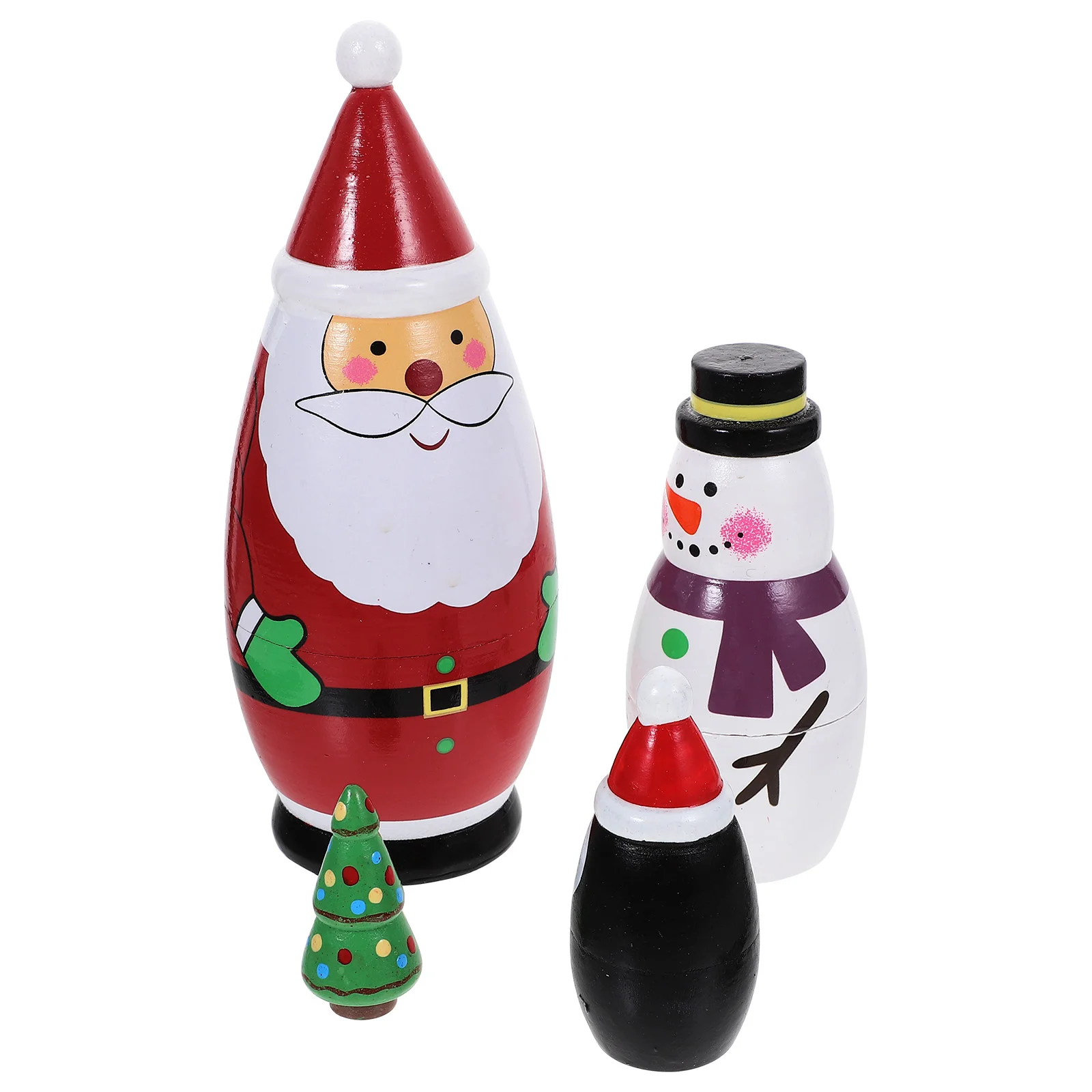 Russian Nesting Dolls Home Decor Christmas Cartoon Bookshelf Stackable Wooden Decoration
Russian Nesting Dolls Home Decor Christmas Cartoon Bookshelf Stackable Wooden Decoration