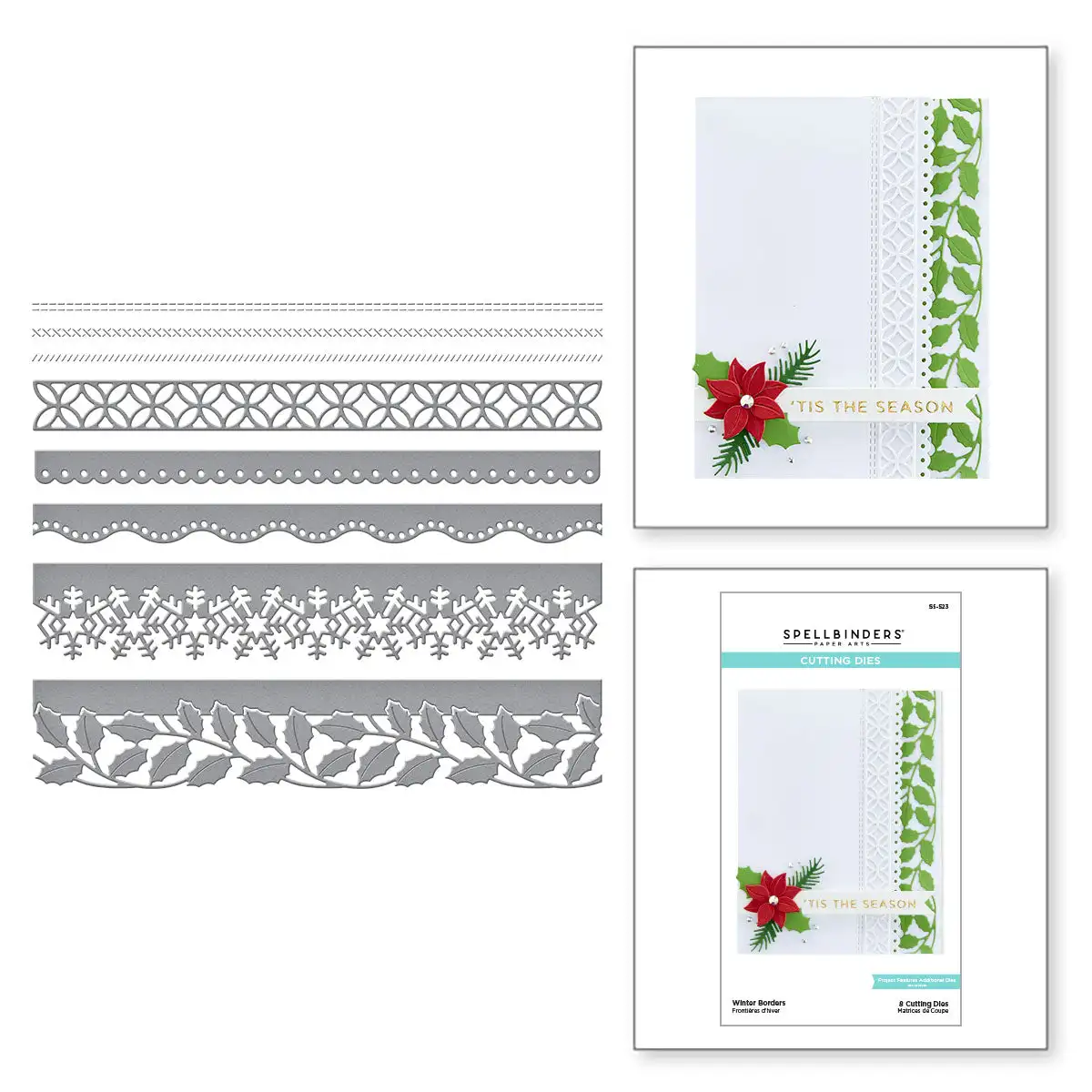Snow Flakes And Holly Leaves Metal Cutting Dies For Diy Scrapbooking Crafts Maker Photo Album Template Handmade Decoration 2022
Snow Flakes And Holly Leaves Metal Cutting Dies For Diy Scrapbooking Crafts Maker Photo Album Template Handmade Decoration 2022