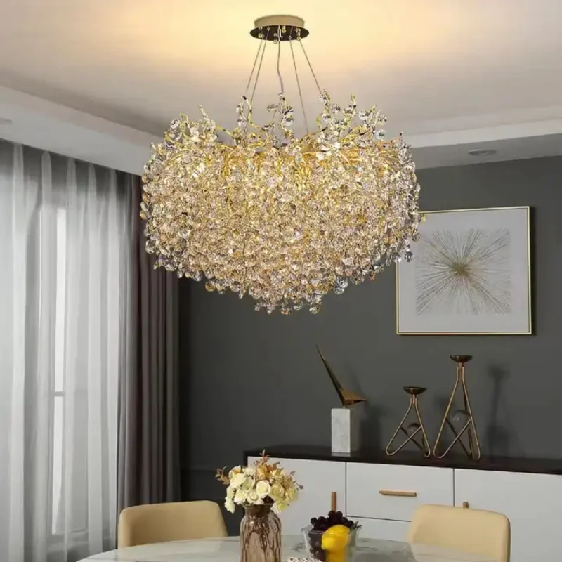 Pendant Lamp Led Art Chandelier Light Crystal Aluminum Gold Hanging Long Rectangular RingCrystal Brass Luxury
Pendant Lamp Led Art Chandelier Light Crystal Aluminum Gold Hanging Long Rectangular RingCrystal Brass Luxury