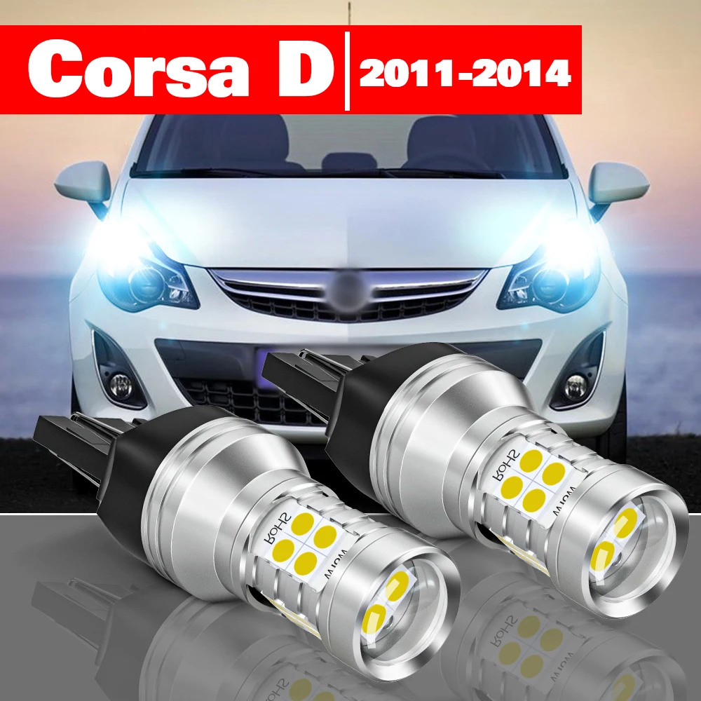 For Opel Corsa D 2011-2014 Accessories 2pcs LED Daytime Running Light DRL 2012 2013
For Opel Corsa D 2011-2014 Accessories 2pcs LED Daytime Running Light DRL 2012 2013