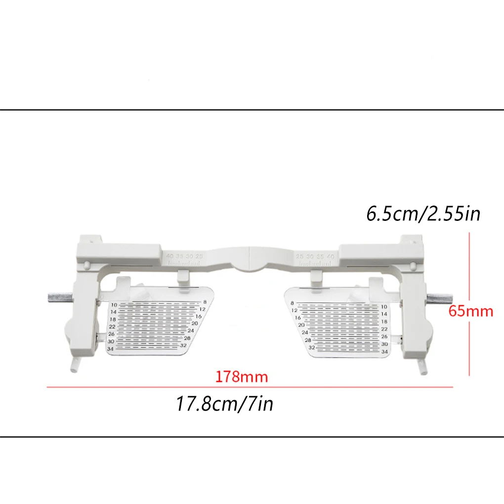 

Оптический прочный измеритель высоты зрачка, пластиковый аксессуар для измерения расстояния