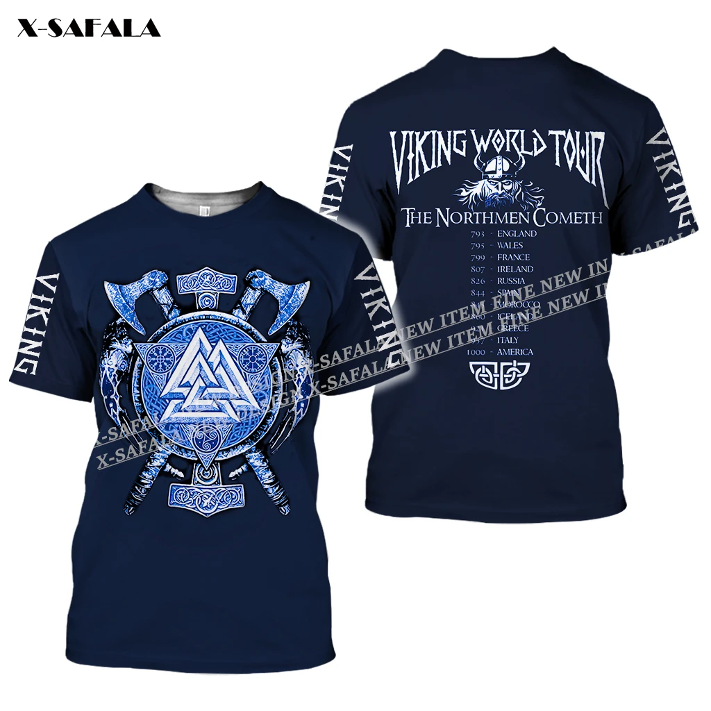 The Viking World Tour 3D Printed Slim T-Shirt Tops Tees Men Short Sleeve Casual Milk Fiber Round Neck Breathable Cold Feeling 
The Viking World Tour 3D Printed Slim T-Shirt Tops Tees Men Short Sleeve Casual Milk Fiber Round Neck Breathable Cold Feeling