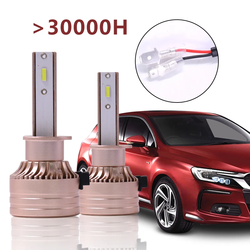 H1 LED Headlight Bulb 10000LM 100W 6000K-6500K Extreme Super Bright LED Car Headlight All-in-One Conversion Kit 2PCS
H1 LED Headlight Bulb 10000LM 100W 6000K-6500K Extreme Super Bright LED Car Headlight All-in-One Conversion Kit 2PCS