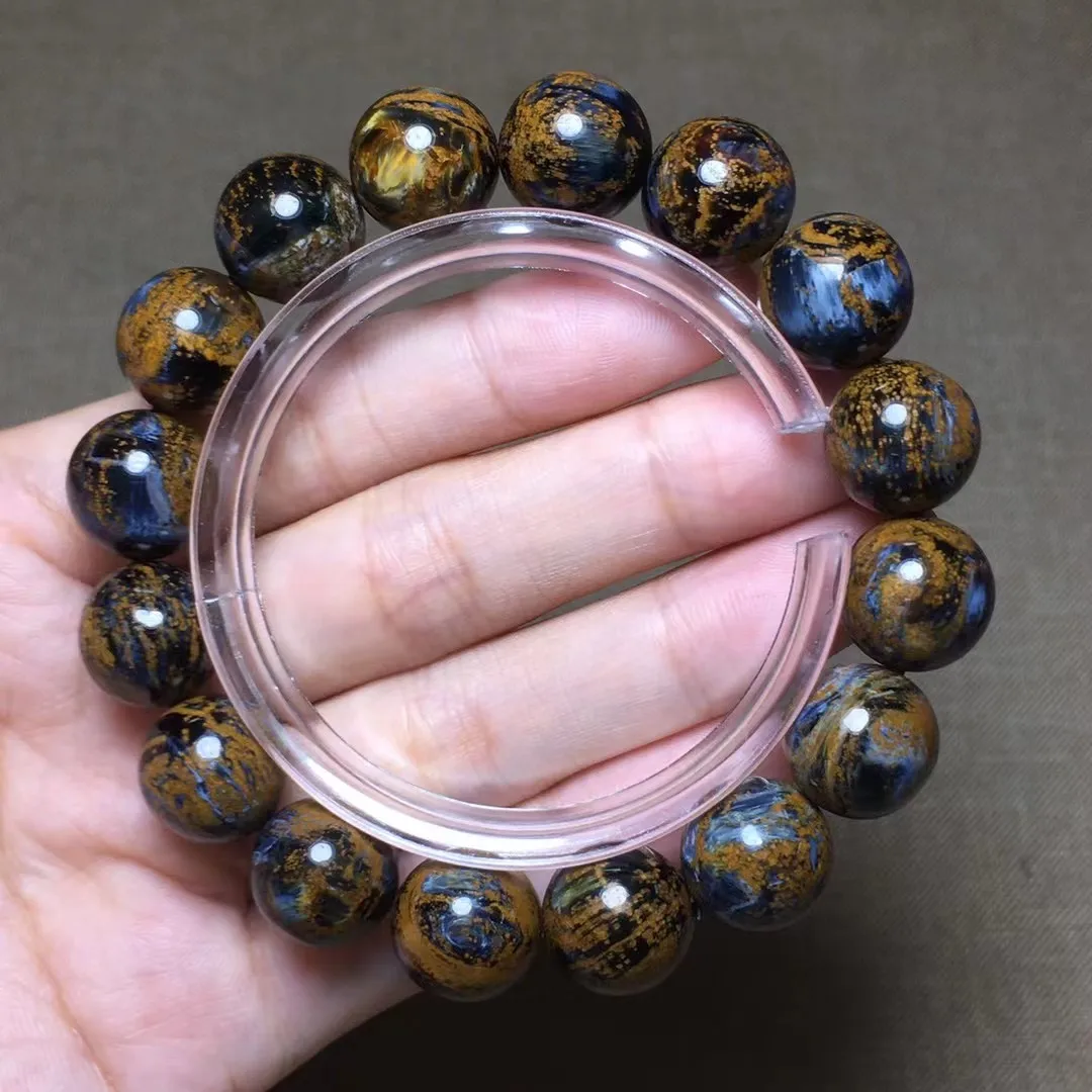 13mm Natural Blue Pietersite Stone Bracelet Jewelry For Women Men Healing Wealth Gift Crystal Beads From Namibia Strands AAAAA 
13mm Natural Blue Pietersite Stone Bracelet Jewelry For Women Men Healing Wealth Gift Crystal Beads From Namibia Strands AAAAA